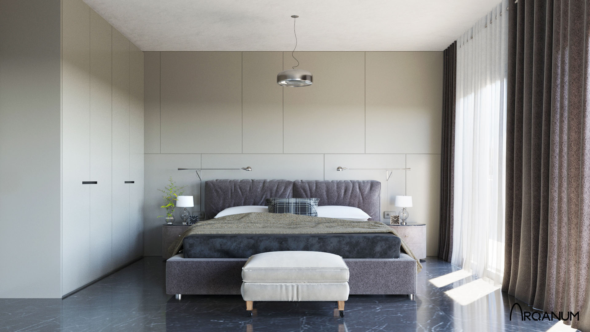 Edificio de viviendas en Valladolid, dormitorio